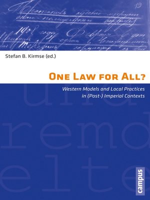 cover image of One Law for All?